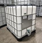 Ibc met kunstof pallet 40 ,- !!!!!, Tuin en Terras, Regentonnen, 150 liter of meer, Ophalen, Zo goed als nieuw