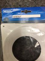 Nedco plafond rozet voor 100-125-150, Ophalen of Verzenden, Nieuw