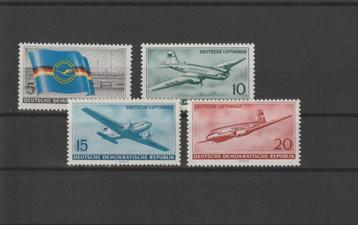 DDR 1956, Michel 512 t/m 515, Postfris. beschikbaar voor biedingen