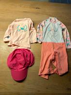 Nabaiji UV 50+ pet, shirt & pakje roze (ZGAN) 1 tm 2 jaar, One size, Ophalen of Verzenden, Zo goed als nieuw