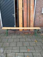 Bierbank uit Duitsland, Vintage 220 x 3 cm, Ophalen, Gebruikt