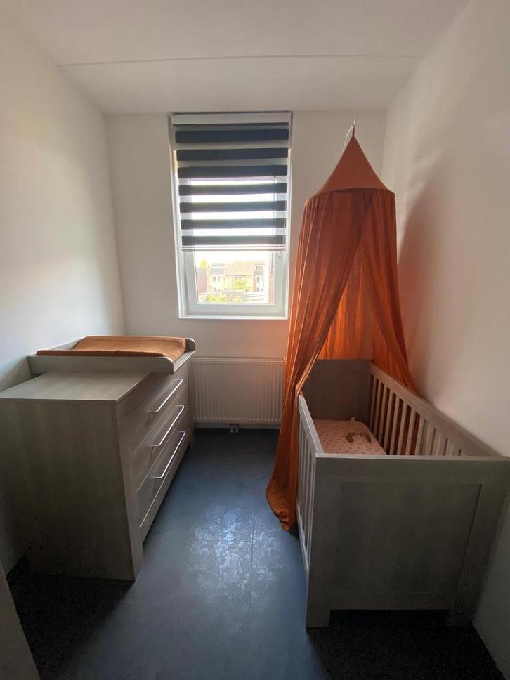 ZGAN babykamer Bebies First Nevada/kast, commode & ledikant, Kinderen en Baby's, Kinderkamer | Complete kinderkamers, Zo goed als nieuw