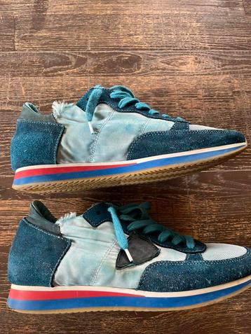 Philippe Model gave fijne gympen sneakers maat 37 blauw beschikbaar voor biedingen