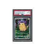 Pokemon Pikachu Reverse Holo 25th Anniversary #001 PSA 10, Ophalen of Verzenden, Zo goed als nieuw, Losse kaart, Foil