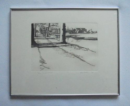 Hans Almekinders Zicht op 's Graveland., Antiek en Kunst, Kunst | Schilderijen | Klassiek, Ophalen