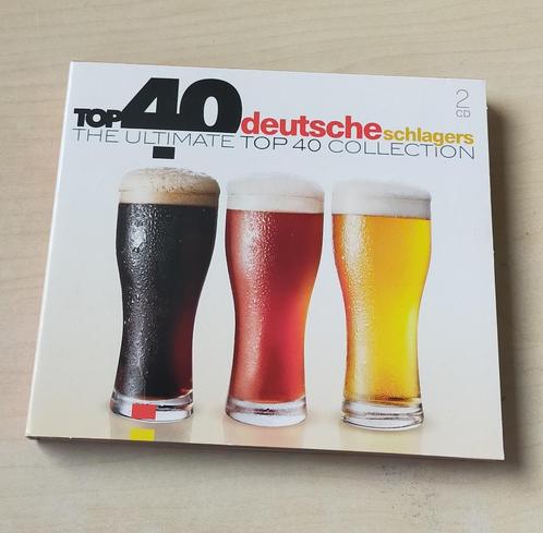 Top 40 Deutsche Schlagers 2CD The Ultimate Collection, Cd's en Dvd's, Cd's | Schlagers, Zo goed als nieuw, Ophalen of Verzenden