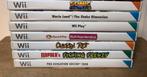 6 spellen voor de Wii (o.a. Sonic, Wario land, e.a.), Spelcomputers en Games, Vanaf 3 jaar, Sport, Gebruikt, Ophalen of Verzenden