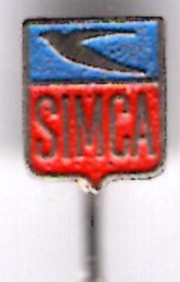 SIMCA zilverkleurig auto speldje ( C_259 ) beschikbaar voor biedingen