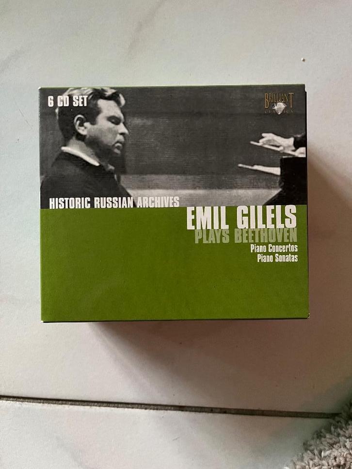 Emil Gilels plays Beethoven CD-Box, Cd's en Dvd's, Cd's | Klassiek, Zo goed als nieuw, Overige typen, Classicisme, Boxset, Ophalen of Verzenden
