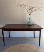 Midcentury vintage palissander uitschuifbare eettafel XL, Ophalen, Gebruikt, Midcentury, jaren 60, vintage, retro, teak, 200 cm of meer