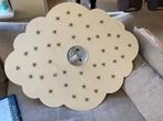 Mooie kinderlamp met sterren, Huis en Inrichting, Lampen | Plafondlampen, Ophalen, Zo goed als nieuw, Hout