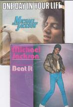 MICHAEL JACKSON 2 SINGELS, Cd's en Dvd's, Vinyl | Pop, Ophalen of Verzenden, 1960 tot 1980, Gebruikt, Overige formaten