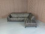 GRATIS LEVERING Hoekbank Antraciet 275x200 GEREINIGD, 250 tot 300 cm, Stof, Hoekbank, Ophalen of Verzenden
