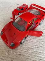 ijzeren Ferrari auto 2x, Ophalen of Verzenden, Zo goed als nieuw