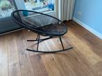 Zwarte Schommelstoel - Loods 5, Huis en Inrichting, Ophalen, Zo goed als nieuw, Zwart, Eén