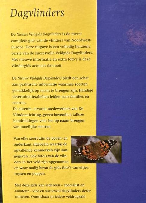 Nieuwe veldgids dagvlinders - Irma Wynhoff, Ophalen of Verzenden, Zo goed als nieuw, Natuur algemeen