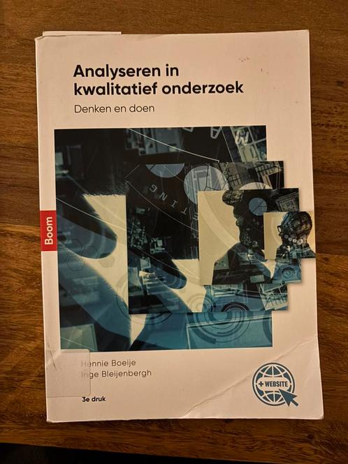 Inge Bleijenbergh - Analyseren in kwalitatief onderzoek, Boeken, Wetenschap, Zo goed als nieuw, Verzenden