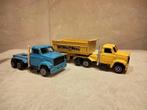 Te koop majorette 1:100 truck en trailer, Majorette, Gebruikt, Ophalen of Verzenden, Bus of Vrachtwagen