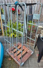 Rolcontainer, Doe-het-zelf en Verbouw, Transportwagens, 100 liter of meer, Ophalen, Gebruikt, Transportkar