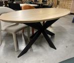 Ovale eettafel, Verjongd, Eikenhout, Nieuw, 150 tot 200 cm