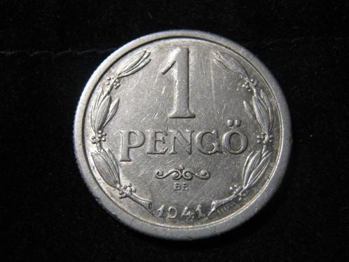Horthy Hongarije 1 Pengo 1941, WW2 #e20, Postzegels en Munten, Munten | Europa | Niet-Euromunten, Losse munt, Hongarije, Verzenden