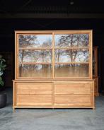 Mooie teakhouten winkelkast | Verfijnde details #2455, Niet ingevuld, 200 cm of meer, Niet ingevuld, Ophalen of Verzenden