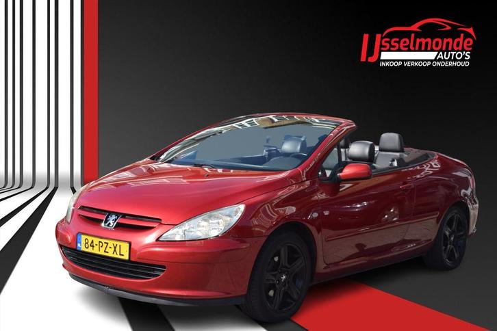 Peugeot 307 CC 2.0-16V AUTOMAAT 126.922 NAP (bj 2005), Auto's, Peugeot, Bedrijf, Te koop, ABS, Airbags, Airconditioning, Alarm