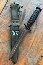 Amerikaanse M3 gevechtsmes met M8 schede 3e Model, Verzamelen, Militaria | Tweede Wereldoorlog, Verzenden, Landmacht, Amerika