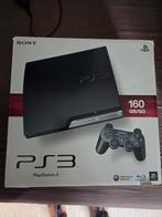 PlayStation 3 160GB met game, Ophalen of Verzenden, 160 GB, Met 1 controller, Slim