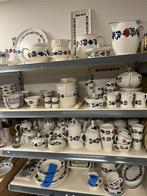 Partij boerenbont, Antiek en Kunst, Antiek | Servies compleet, Ophalen of Verzenden