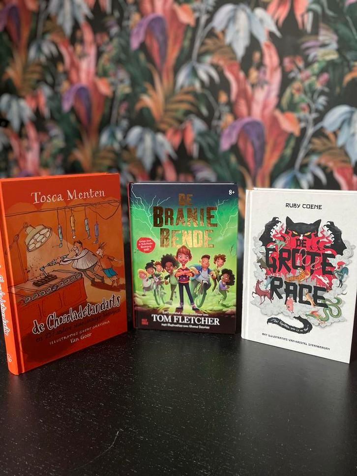 Chocoladetandarts, Branie bende, Grote reis, Boeken, Kinderboeken | Jeugd | 10 tot 12 jaar, Zo goed als nieuw, Ophalen of Verzenden