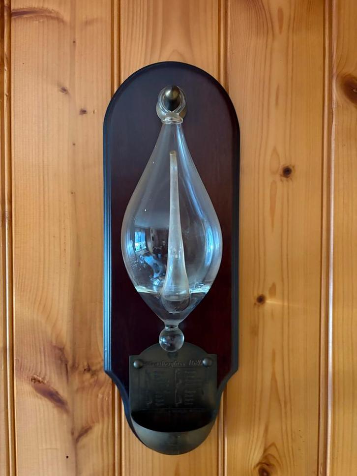 Antieke Weerglas Barometer, Antiek en Kunst, Antiek | Woonaccessoires, Ophalen