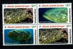 antigua 2016 pf wwf serie zeebaars vissen zeeleven fishes, Ophalen of Verzenden, Postfris, Dier of Natuur