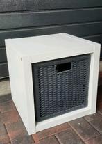 Ikea kallax 1x1 met Branas antraciet, Huis en Inrichting, Ophalen, Zo goed als nieuw