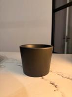 Bloempot - Keramiek - 11cm, Ophalen, Rond, Binnen, Zo goed als nieuw