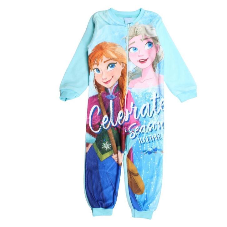 Disney Frozen Onesie - Maat 92 - 98 - 104 - 116 - 128, Kinderen en Baby's, Kinderkleding | Maat 104, Nieuw, Meisje, Nacht- of Onderkleding