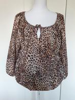 Panterprint top van Dazzling maat XXL., Bruin, Dazzling, Gedragen, Shirt of Top