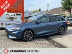 FORD Focus Vignale Wagon 1.5 EcoBoost 150pk Aut Vignale pano, Auto's, Ford, Gebruikt, Euro 6, Blauw, Leder