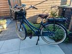 Rivena E-Cargo N7, Jeans blauw, 57 cm (160-185cm), Fietsen en Brommers, Elektrische fietsen, Zo goed als nieuw, 50 km per accu of meer