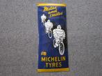 MICHELIN EMAILLE RECLAMEBORD, Ophalen, Zo goed als nieuw, Reclamebord