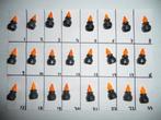 509 Playmobil onderdelen vlam fakkel vuur vuurpot, Gebruikt, Ophalen of Verzenden