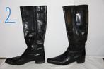 Dames laarzen, Hoog, Zwart, Maat 41 (nr.2), Hoge laarzen, Verzenden, Zwart, Zo goed als nieuw