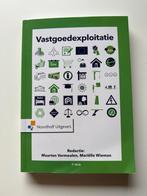Vastgoedexploitatie - Maarten Vermeulen, Mariëlle Wieman, Ophalen of Verzenden, Zo goed als nieuw, Economie en Marketing