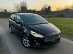 Super Mooie Ford S-Max 2.0 Tdci 150pk Zeer Luxe! 7-Persoons!, Auto's, Ford, 1995 cc, 4 cilinders, 7 stoelen, Zwart