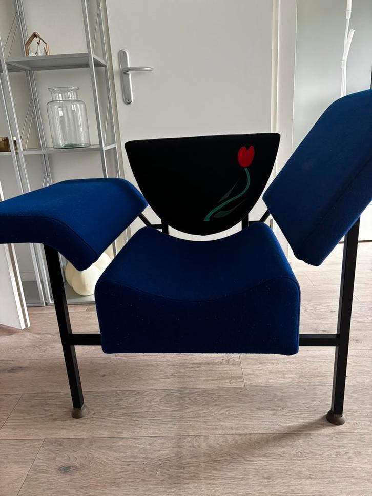 Gispen Groeten uit Holland fauteuil, Huis en Inrichting, Fauteuils, Zo goed als nieuw, 50 tot 75 cm, Ophalen