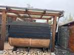 Barrel Sauna - Complete Set, Sport en Fitness, Sauna, Ophalen, Gebruikt, Fins of Traditioneel, Complete sauna