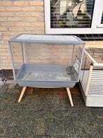 Cavia hok 2x (hok op pootjes gereserveerd), Dieren en Toebehoren, Knaagdieren en Konijnen | Hokken en Kooien, Hok, Cavia, Ophalen