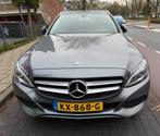 Mercedes-Benz C-Klasse C350e Plug-in Hybride 279pk 7G-TRONIC, Auto's, Automaat, Achterwielaandrijving, Beige, Leder en Stof