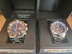 Edox chronoffshore automatic/Edox neptunian automatic, Ophalen of Verzenden, Zo goed als nieuw, Staal, Overige merken