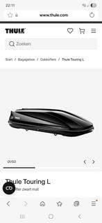 Mooie ruime thule L touring box voor op de auto.420 liter, Auto diversen, Dakkoffers, Ophalen, Zo goed als nieuw